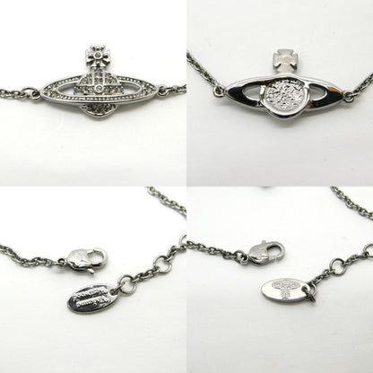 Vivienne Westwood Orb Mini Bracelet Gunmetal Size ONE SIZE