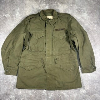Vintage US Army M-1951 60s Green Field Jacket Size REGU