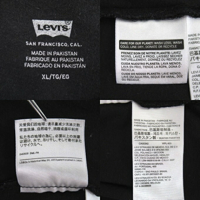 YAGI & LEVI Original Printed T-Shirt Black Size XL