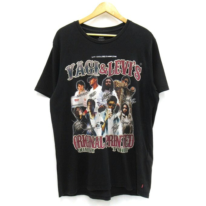 YAGI & LEVI Original Printed T-Shirt Black Size XL