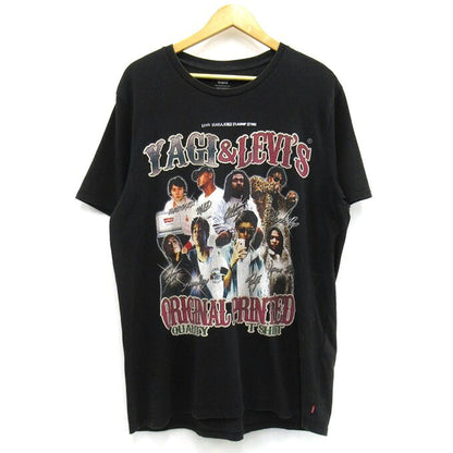 YAGI & LEVI Original Printed T-Shirt Black Size XL
