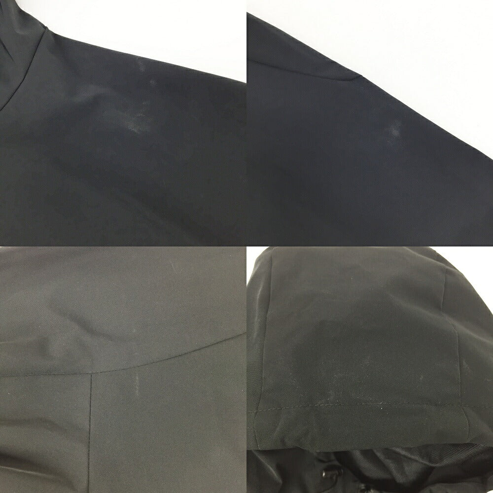 KAIKO Zip Hooded Blouson Black Size 2