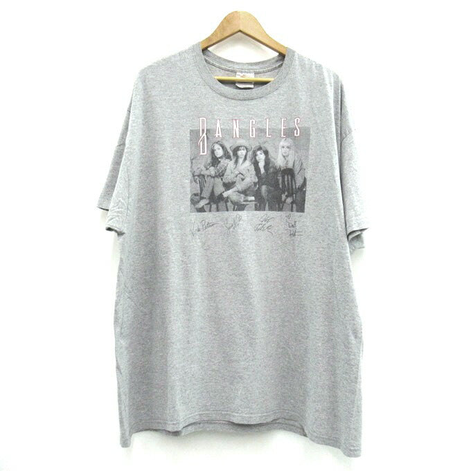 Hanes The Bangles Band T-Shirt Gray Size 2XL