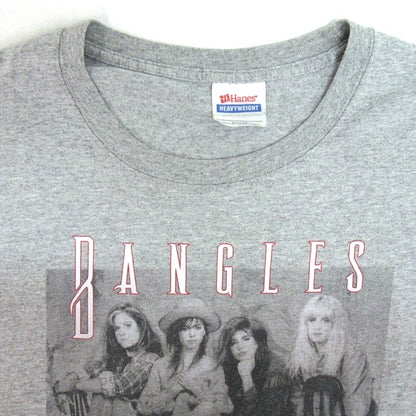 Hanes The Bangles Band T-Shirt Gray Size 2XL