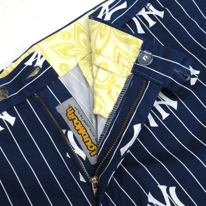 Loudmouth New York Yankees Golf Shorts Navy Size 42
