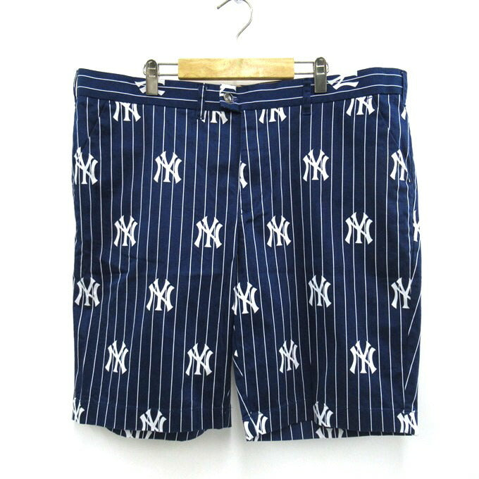 Loudmouth New York Yankees Golf Shorts Navy Size 42