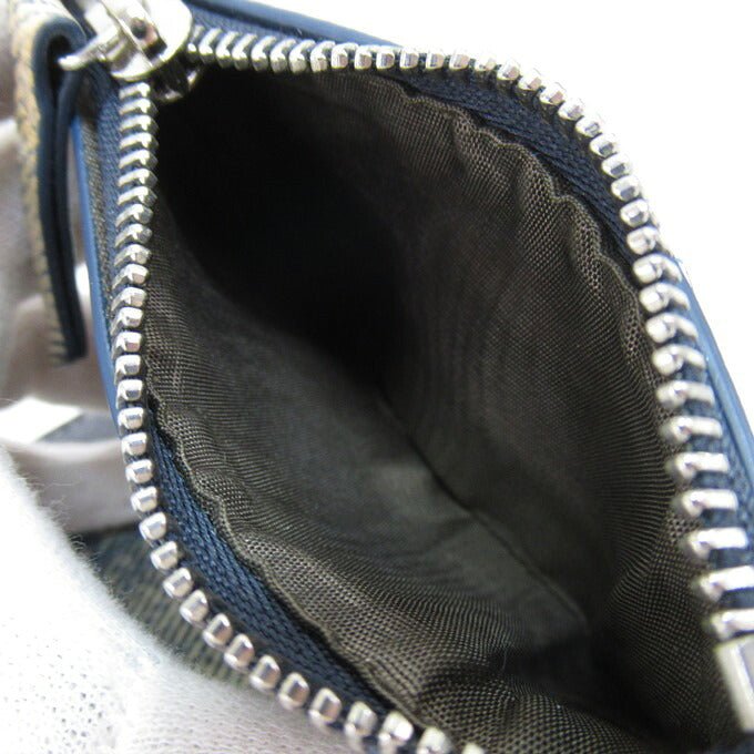 Maison Margiela Bleached Denim Print Tri-Fold Wallet