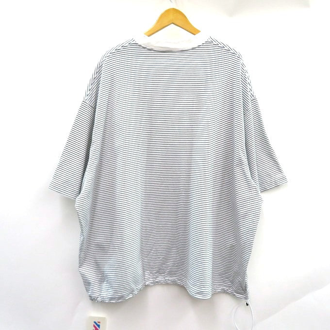 is-ness 24SS Balloon Border Stripe T-Shirt Multi Size L