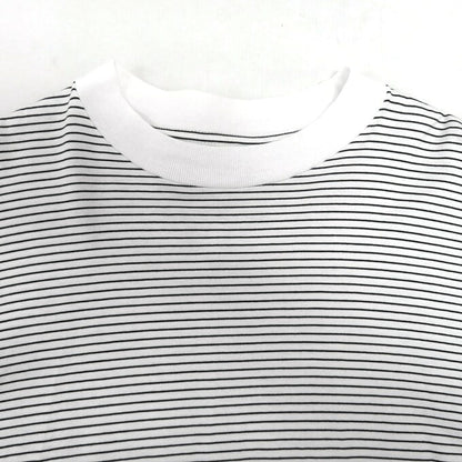 is-ness 24SS Balloon Border Stripe T-Shirt Multi Size L