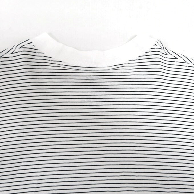 is-ness 24SS Balloon Border Stripe T-Shirt Multi Size L