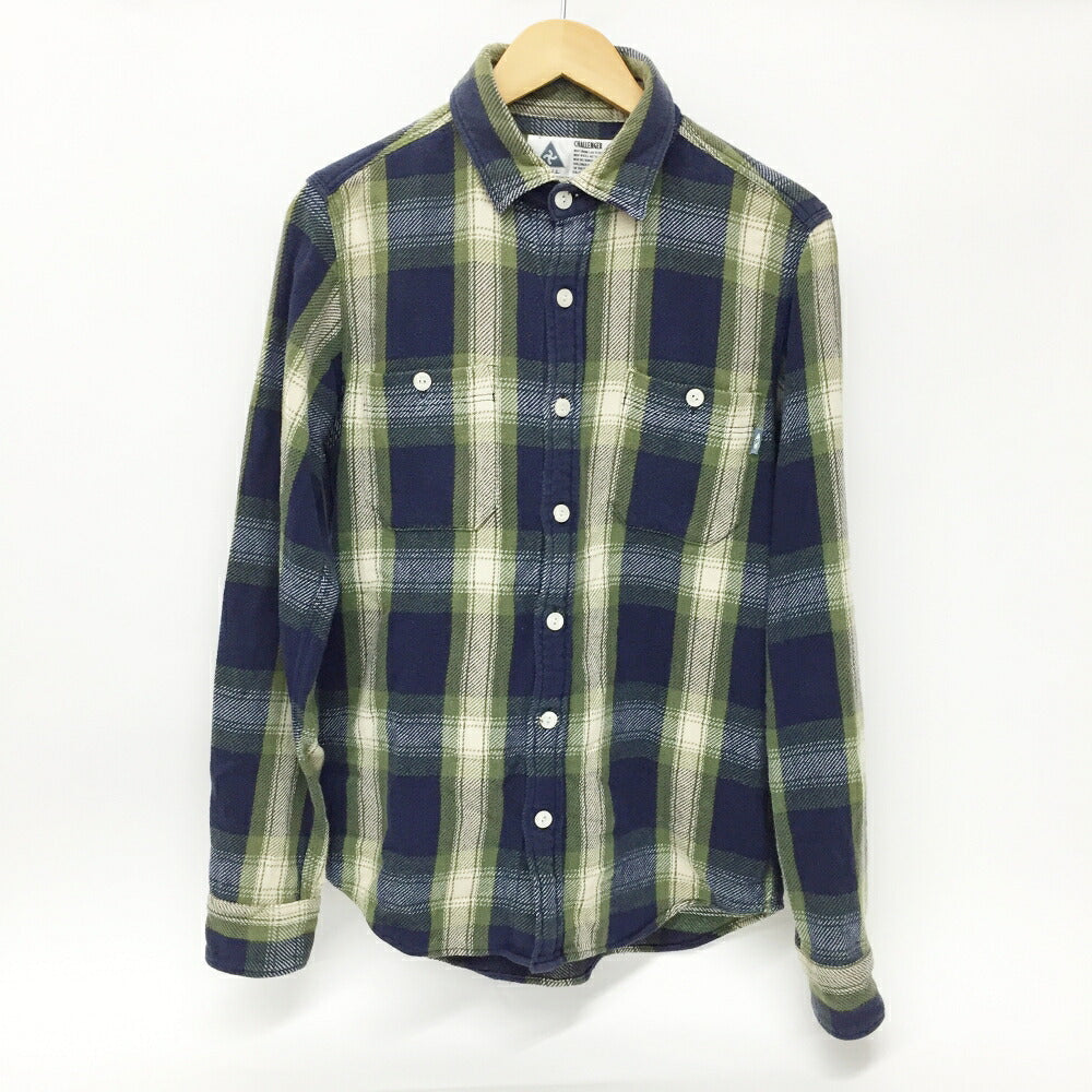 CHALLENGER Check Cotton Flannel Shirt Multi Size S