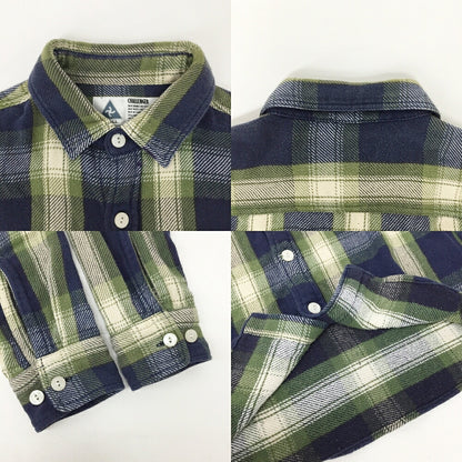 CHALLENGER Check Cotton Flannel Shirt Multi Size S