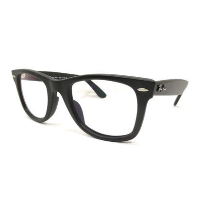 RAY-BAN RB2140F Wayfarer Clear Lens Sunglasses Size ONE SIZE