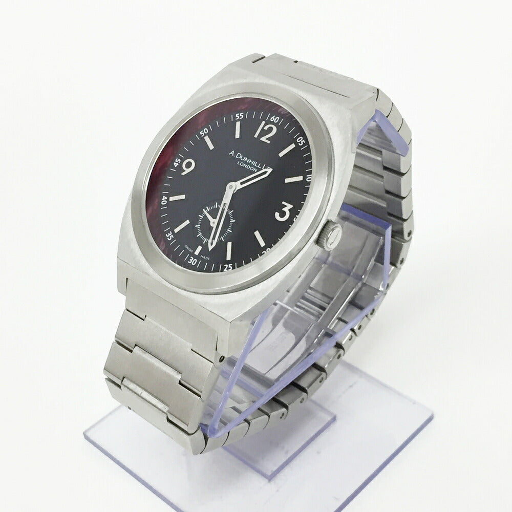 dunhill 8034 Small Second Quartz Watch Silver Size ONE SIZE