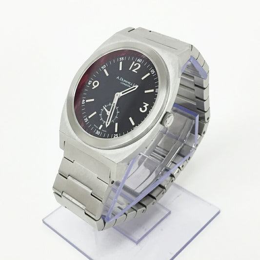 dunhill 8034 Small Second Quartz Watch Silver Size ONE SIZE