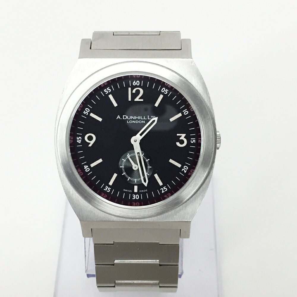 dunhill 8034 Small Second Quartz Watch Silver Size ONE SIZE