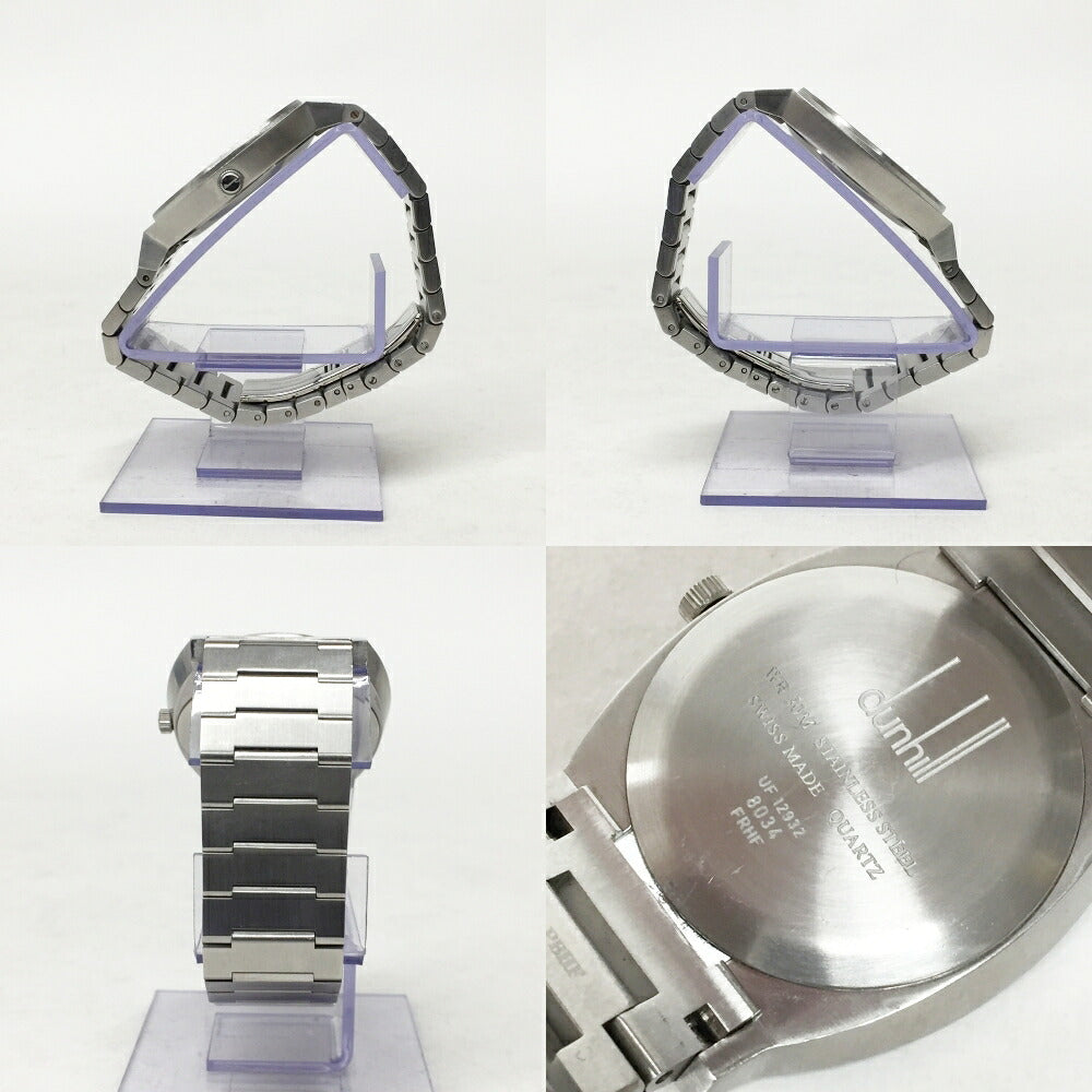 dunhill 8034 Small Second Quartz Watch Silver Size ONE SIZE