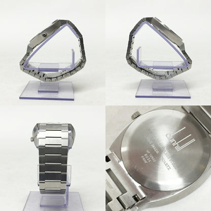 dunhill 8034 Small Second Quartz Watch Silver Size ONE SIZE