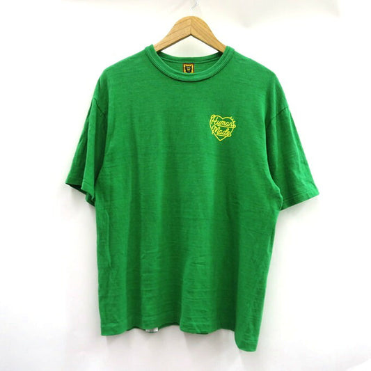 HUMAN MADE Color Short Sleeve T-Shirt Green Size XL