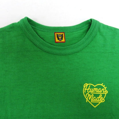 HUMAN MADE Color Short Sleeve T-Shirt Green Size XL