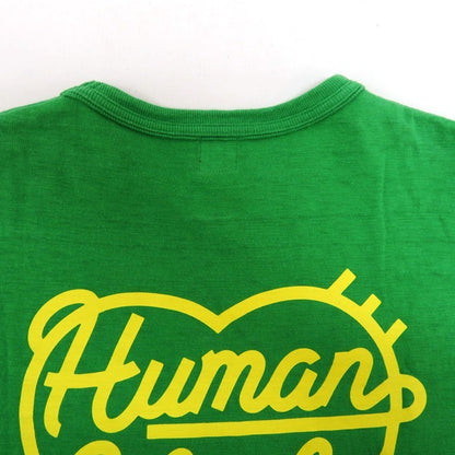 HUMAN MADE Color Short Sleeve T-Shirt Green Size XL
