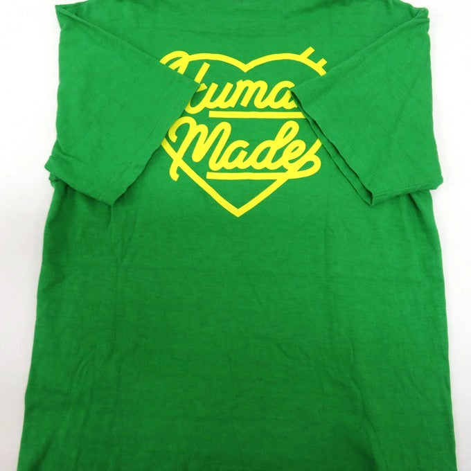 HUMAN MADE Color Short Sleeve T-Shirt Green Size XL