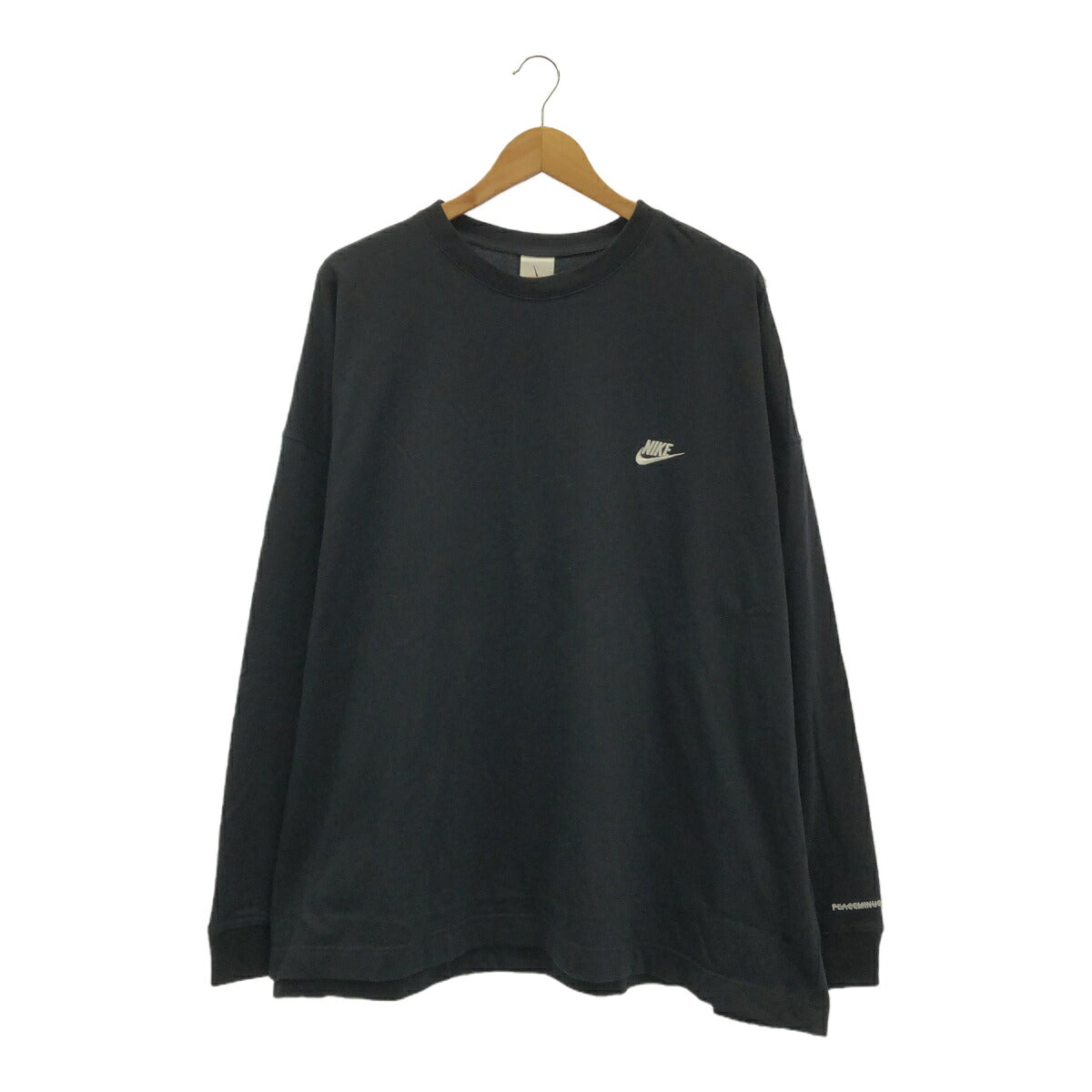 PEACEMINUSONE PMO x NIKE Long Sleeve T-Shirt Black Cotton Size L