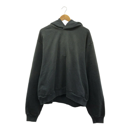 Acne Studios Garment-Dyed Distressed Logo Hoodie Size L