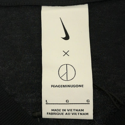 PEACEMINUSONE PMO x NIKE Long Sleeve T-Shirt Black Cotton Size L