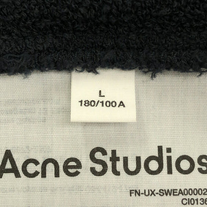 Acne Studios Garment-Dyed Distressed Logo Hoodie Size L