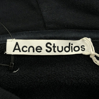 Acne Studios Garment-Dyed Distressed Logo Hoodie Size L