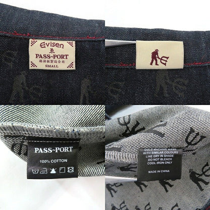 EVISEN Selvedge Denim Workers Jacket Indigo Size S
