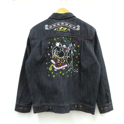 EVISEN Selvedge Denim Workers Jacket Indigo Size S