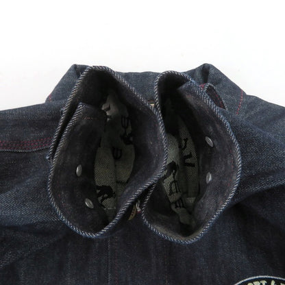EVISEN Selvedge Denim Workers Jacket Indigo Size S