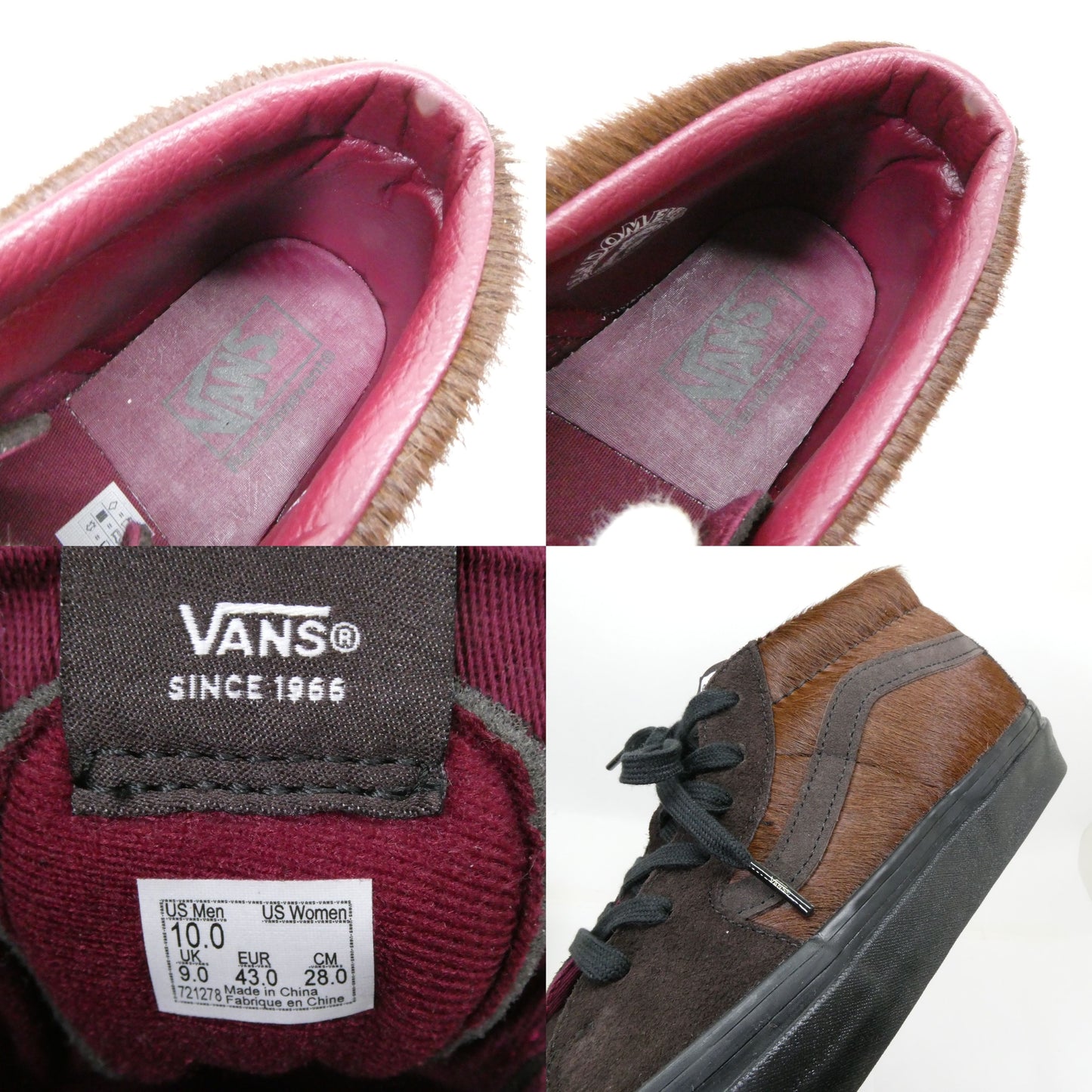 VANS RANDOMEVENT SK8-MID 83 DX Brown Sneakers
