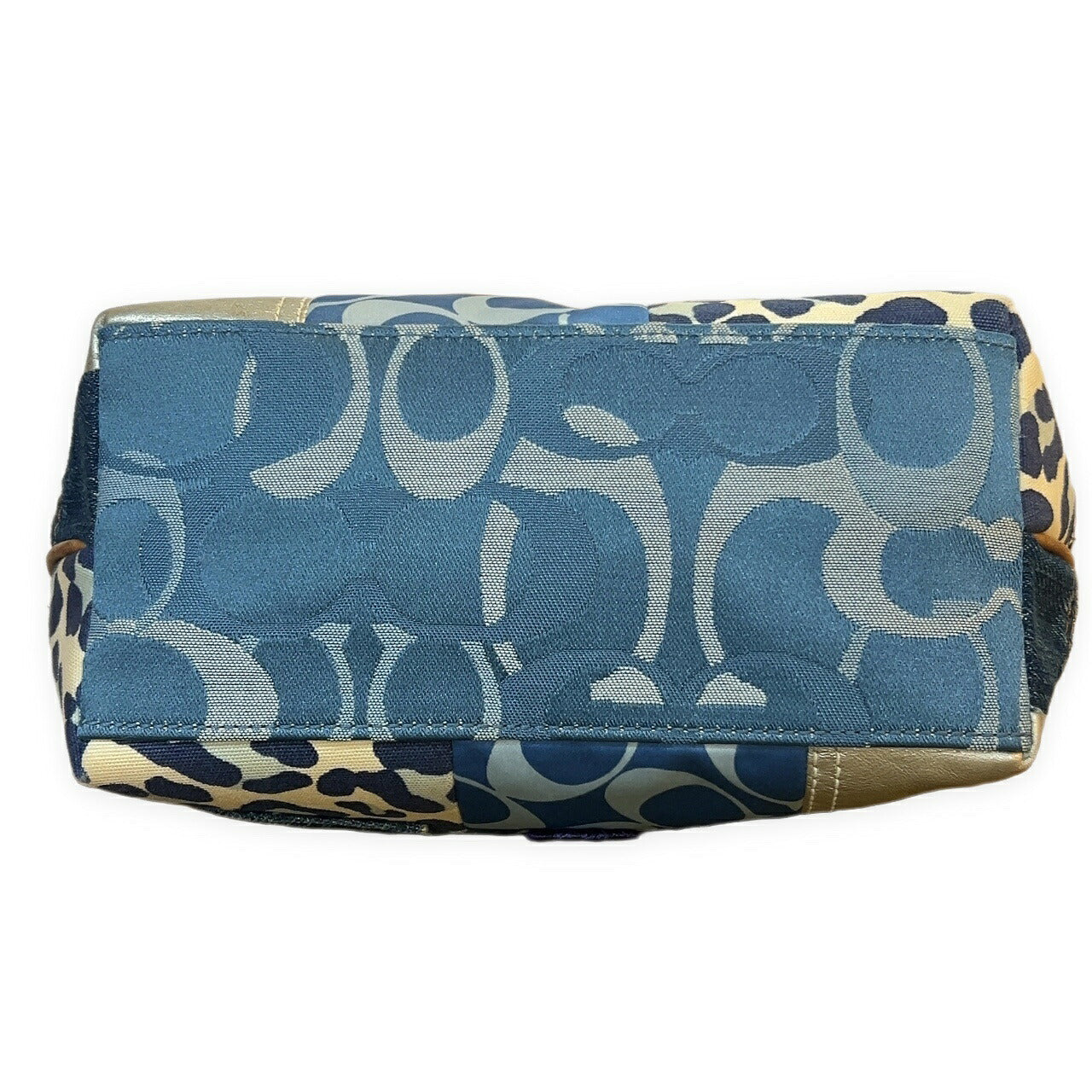 COACH Patchwork Signature Suede Mini Bag Size ONE SIZE