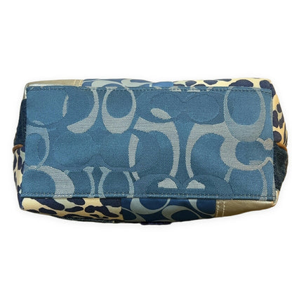 COACH Patchwork Signature Suede Mini Bag Size ONE SIZE