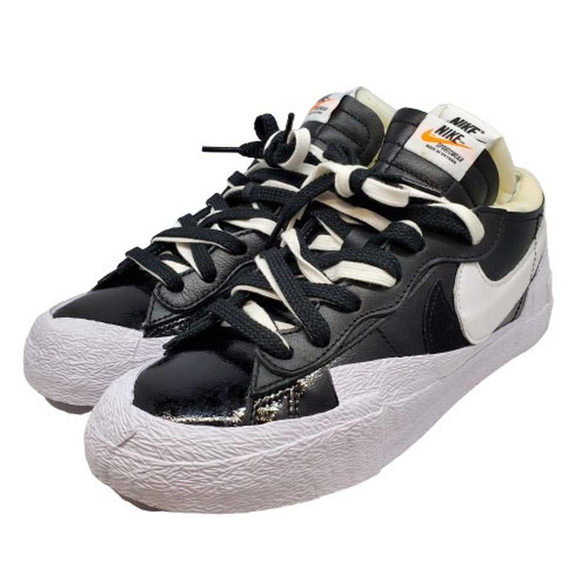 NIKE x sacai Blazer Low Patent Sneakers Multi Size 26cm