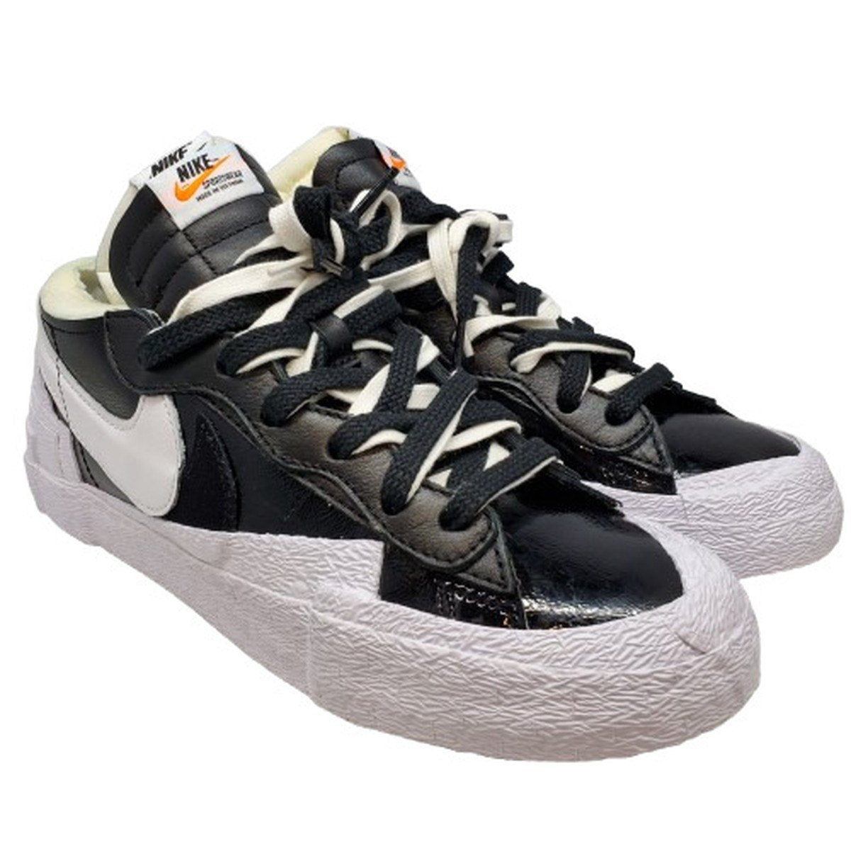 NIKE x sacai Blazer Low Patent Sneakers Multi Size 26cm