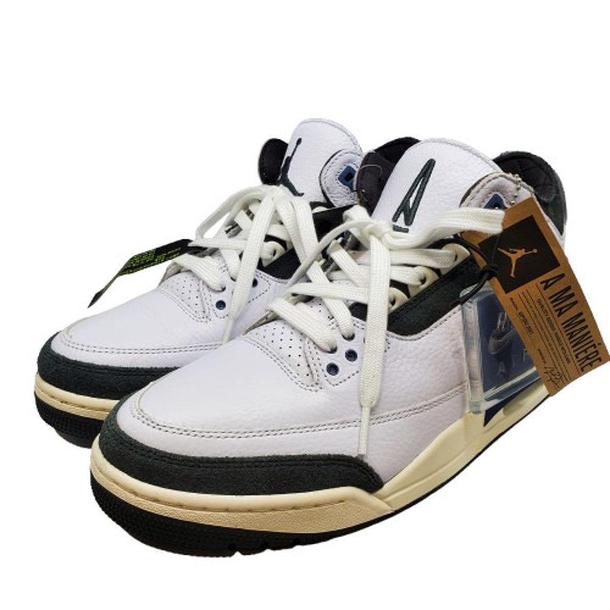 NIKE Air Jordan 3 x A Ma Maniére Sneakers White Size 27.5
