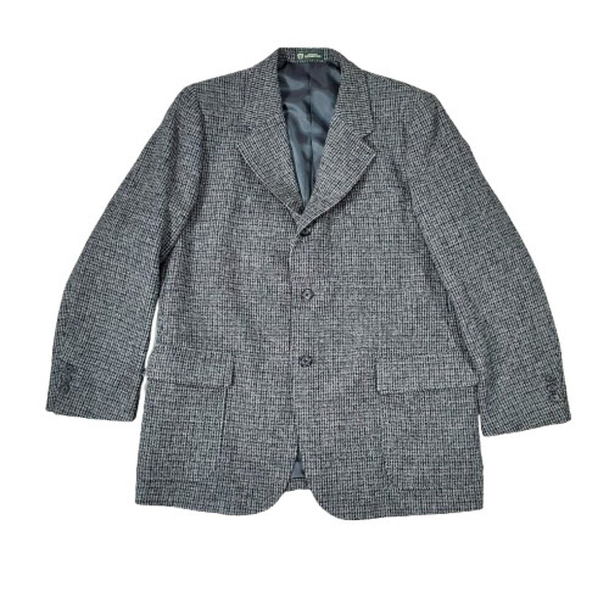 Harris Tweed x Traditional MESSENGER 3B Wool Jacket Size M