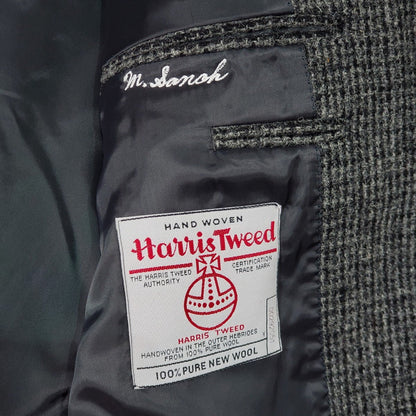 Harris Tweed x Traditional MESSENGER 3B Wool Jacket Size M