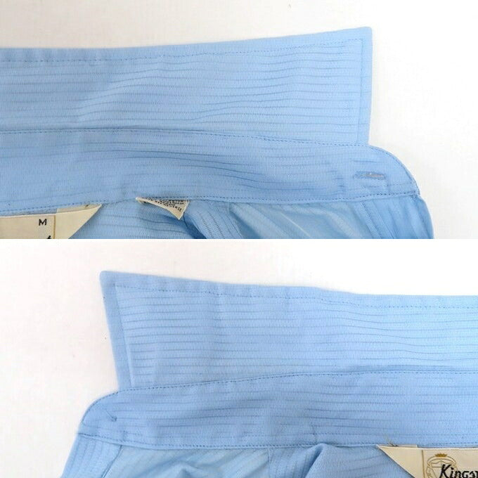 Kingsport Sheer Short Sleeve Shirt Blue Size M