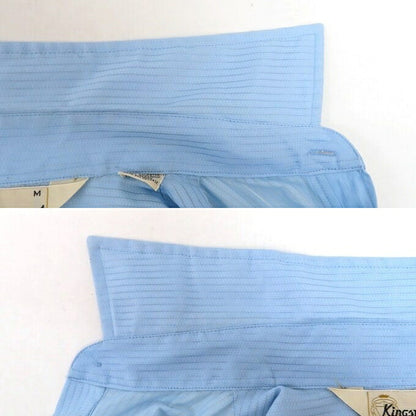 Kingsport Sheer Short Sleeve Shirt Blue Size M