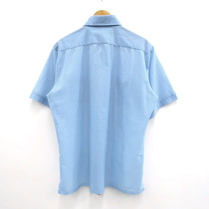Kingsport Sheer Short Sleeve Shirt Blue Size M