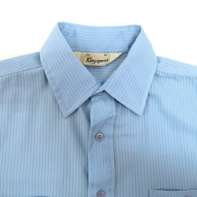 Kingsport Sheer Short Sleeve Shirt Blue Size M
