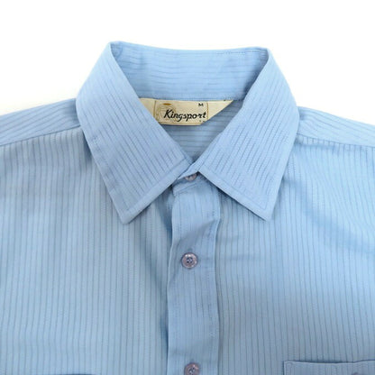 Kingsport Sheer Short Sleeve Shirt Blue Size M