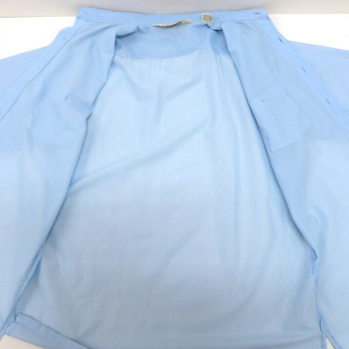 Kingsport Sheer Short Sleeve Shirt Blue Size M