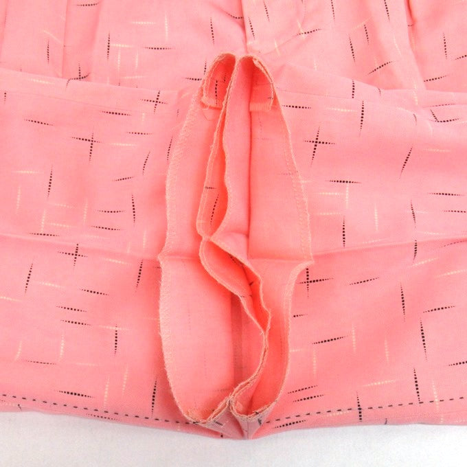 DRY BONES DB Nep Print 2-Tuck Trousers Pink Size 30