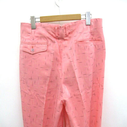 DRY BONES DB Nep Print 2-Tuck Trousers Pink Size 30